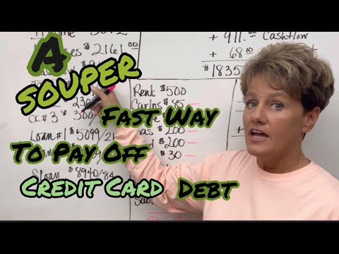 A SUPER Fast Way To Pay Off Credit Card Debt