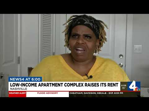 Low-income apartment complex raises its rent