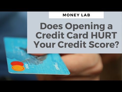 Does Opening a New Credit Card Hurt Your Credit Score?