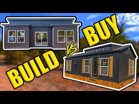 CHEAPER to BUILD or BUY!? Full Breakdown / Tiny House / Shed To House Conversion