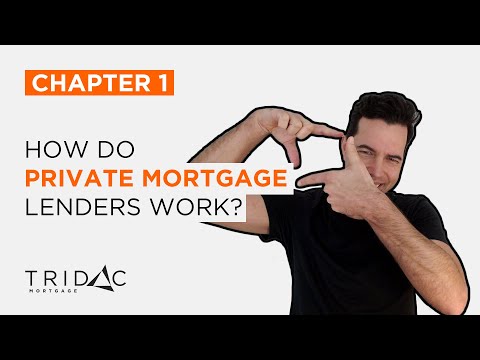 Chapter 1: How do private mortgage lenders work?