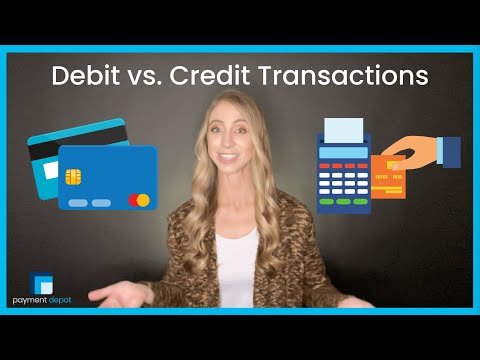 Debit Card vs. Credit Card Transactions