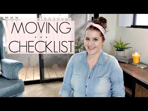 Moving Checklist & Timeline | What To Do Before You Move