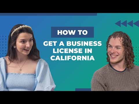 How to Get a Business License In California