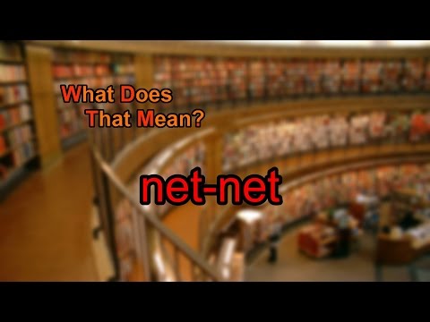 What does net-net mean?