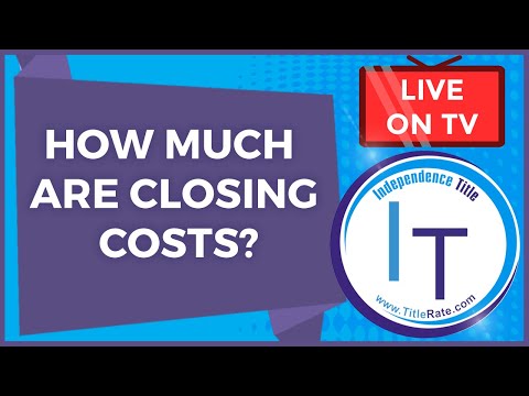 How Much Are Closing Costs? Real Estate Closing Costs Calculator