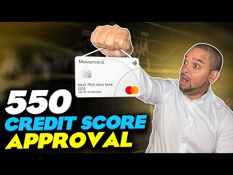 550 Credit Score Mastercard APPROVAL | Bad Credit ACCEPTED