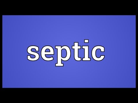 Septic Meaning