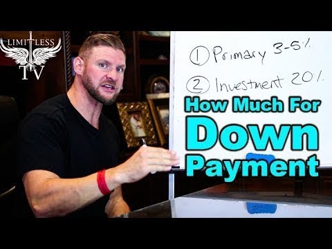 How Much Do I Need For A Down Payment - First Time Home Buyer