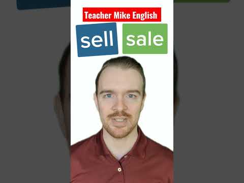 How to pronounce SELL (verb) and SALE (noun) in English