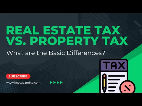 Real Estate Tax vs. Property Tax - What is Deductible?