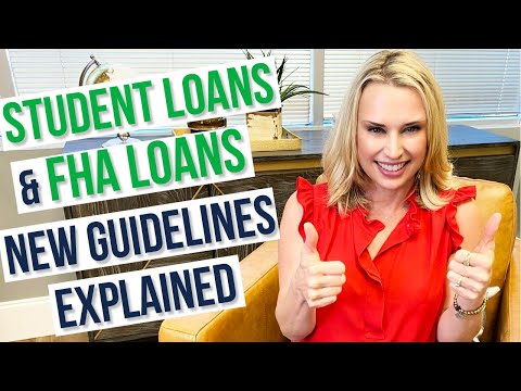 Student Loans & FHA | NEW GUIDELINES Explained