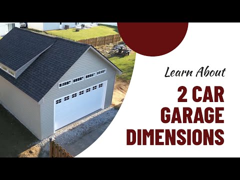 2 Car Garage Dimensions | Minimum, Average, and Ideal Garage Sizes