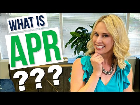 What is the meaning of APR? | APR vs Interest Rate