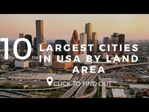 Top 10 Largest Cities In USA By Land Area