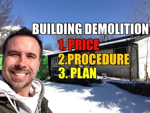 How to Demolish Buildings - Price, Procedure and Plan