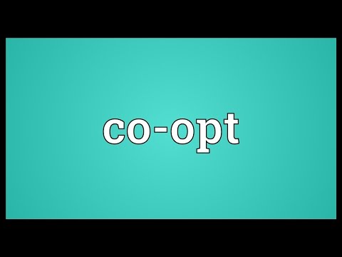 Co-opt Meaning