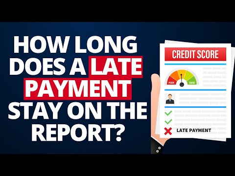 How long do late payments stay on your Credit Reports (in Canada)