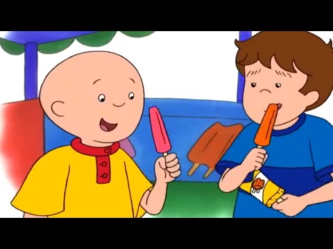 Caillou Visits an Ice Cream Truck | Caillou Cartoon