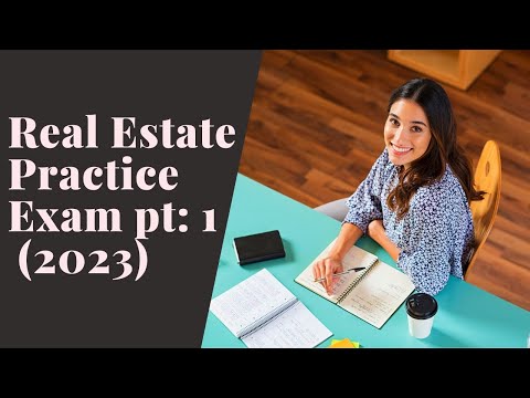 Real Estate Practice Exam Questions 1-50 (2023)