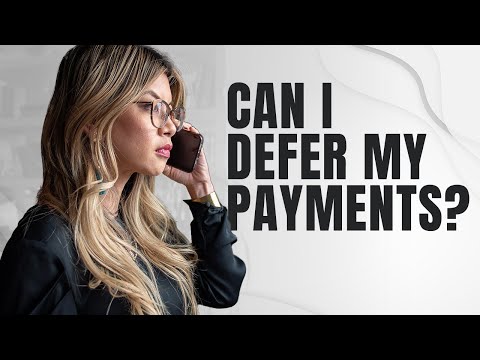 Can I DEFER my Mortgage Payment? | What You Need To Know!!!