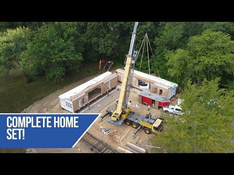 Modular Home setting in the great state of Michigan!