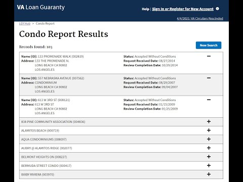 VA Approved Condo List