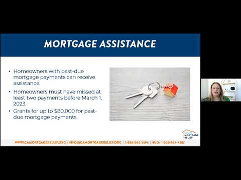 CA Mortgage Relief Program Webinar for Servicers