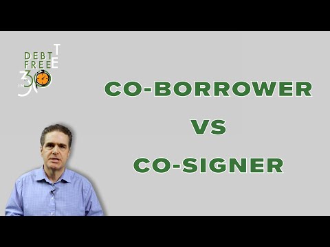 Co-Signer vs Co-Borrower | What's the difference?