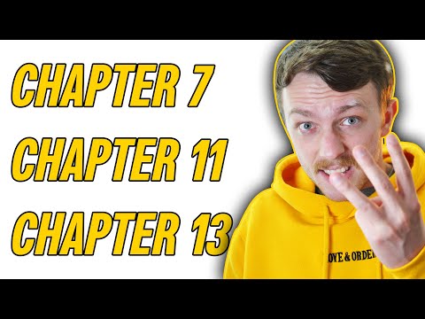 CHAPTER 7 vs CHAPTER 11 vs CHAPTER 13 BANKRUPTCY. (Straight to the Point) #443