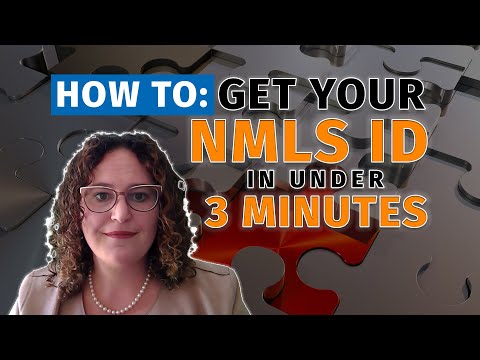 How to get your NMLS ID Number in less than 3 minutes! | MLO | NMLS | New Mortgage Originator