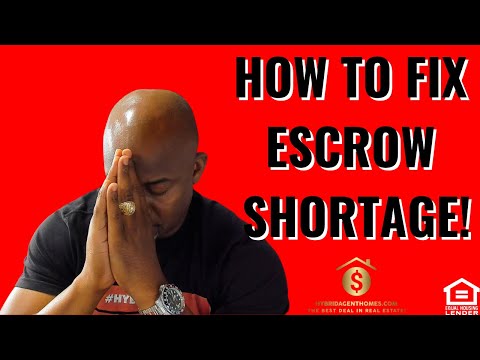 How To Fix Escrow Shortage | Get Your Escrow Account Back In Good Standing | Lower Your Payment