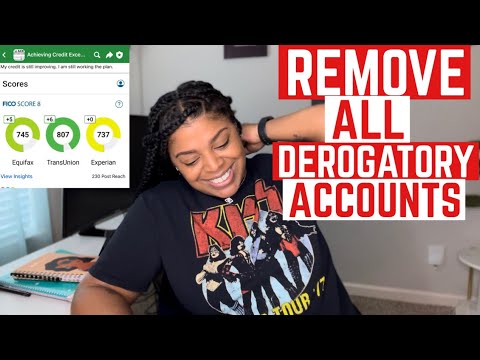 REMOVE ALL DEROGATORY ITEMS FROM YOUR CREDIT REPORT!