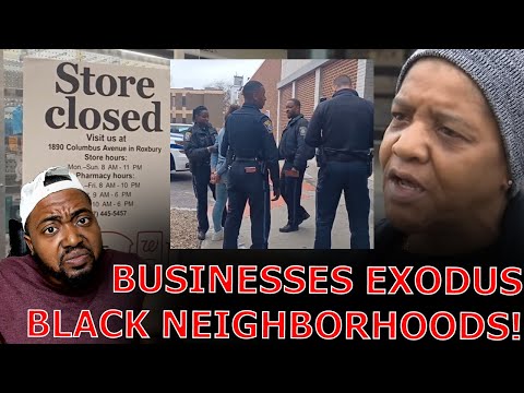 Black Boston Residents PROTEST Over Walgreens CLOSING DOWN STORES In Black Neighborhoods Across City