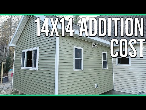 2023 Cost Breakdown of our DIY 14x14 Home Addition