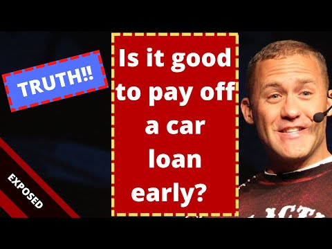 Is it good to pay off a car loan early?  | Paul Hutchings