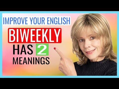 Learn English: WORDS - BIWEEKLY #5