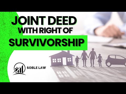 Joint Deed With Right Of Survivorship