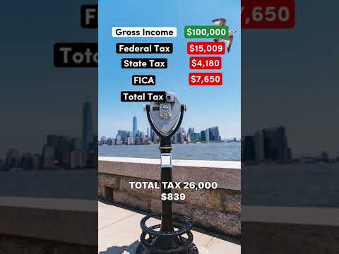 Living on $100k After Taxes in New Jersey #newjersey #taxes #democrat #republican #salary