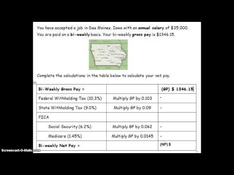 Paycheck Calculation