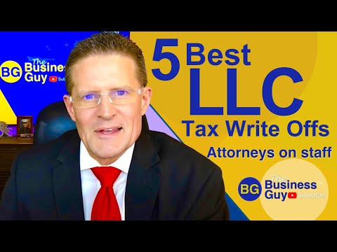 5 Best LLC Tax Write Offs