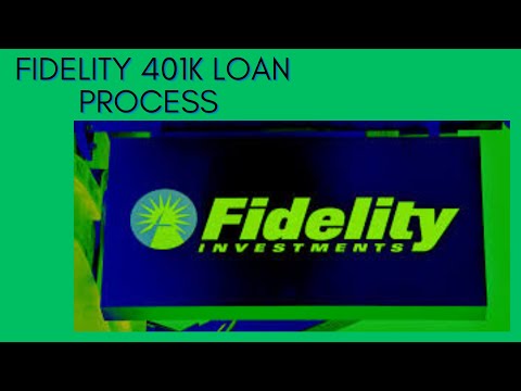 Fidelity 401(k) Loan Process