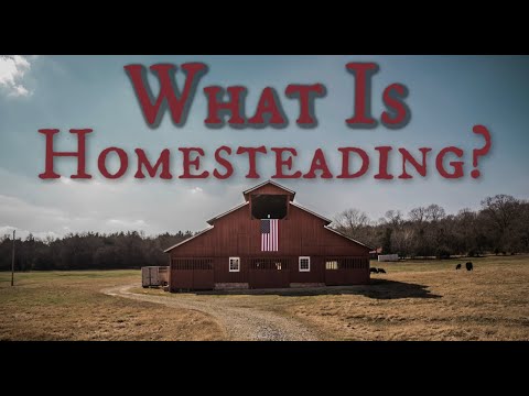 What Is Homesteading?