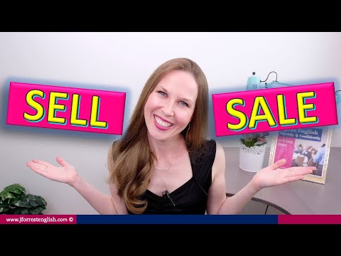 Sell or Sale - Confusing English Words