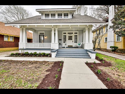 Tour of 1910 Craftsman Bungalow in Memphis, TN