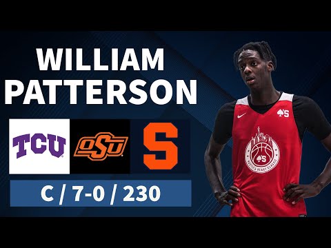 Where will big man William Patterson commit? | Syracuse At The Top of His List?!?!