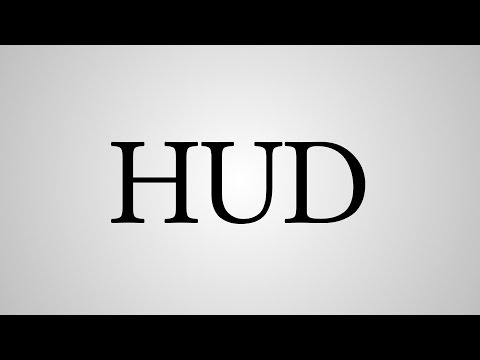 What Does "HUD" Stand For?