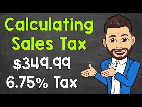 How to Calculate Sales Tax | Math with Mr. J