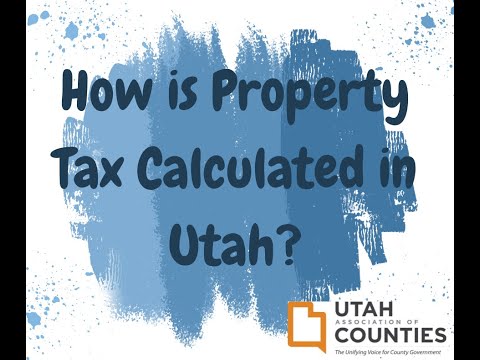 How is Property Tax Calculated in Utah?