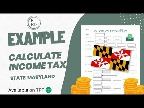 Maryland State Tax Walkthrough